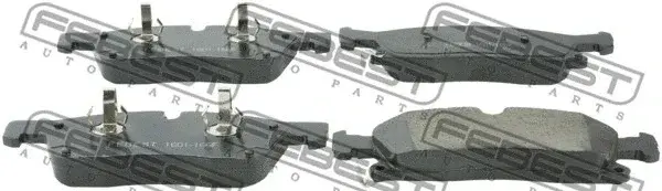 Тормозные колодки FEBEST 1601-166F