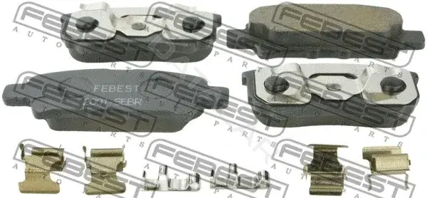 Тормозные колодки FEBEST 2001-SEBR