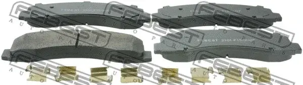 Тормозные колодки FEBEST 2101-F150V2F