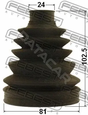 Пыльник шруса FEBEST 0117P-ACU35R