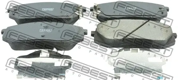 Тормозные колодки FEBEST 2201-FQF