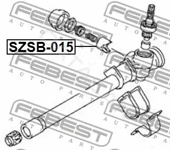 Ремкомплект рулевой рейки FEBEST SZSB-015