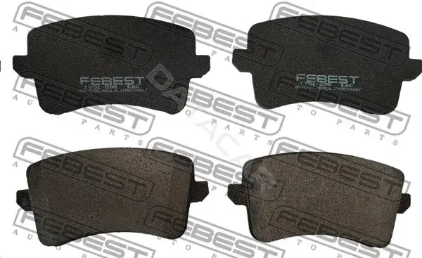 Тормозные колодки FEBEST 1701-B8R
