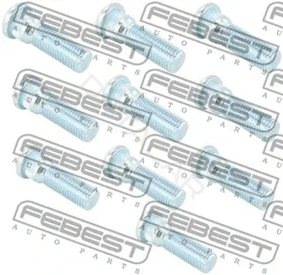 Болт колесный FEBEST 0184-001-PCS10