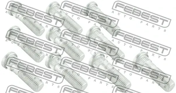 Болт колесный FEBEST 0884-001-PCS10