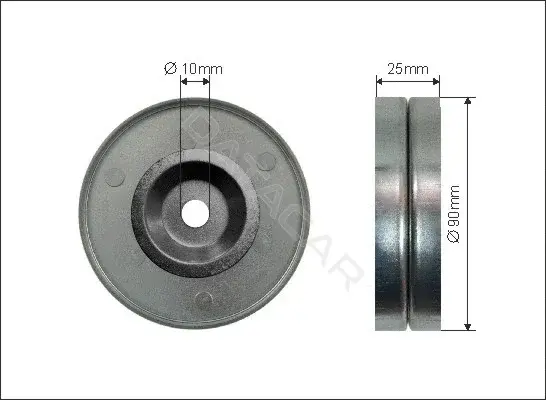 Натяжитель ремня генератора CAFFARO 500338