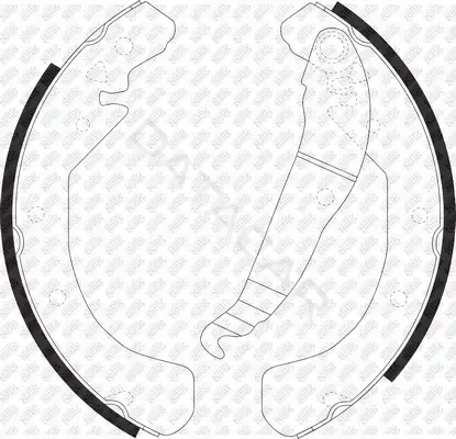 Тормозные колодки NiBK FN0599