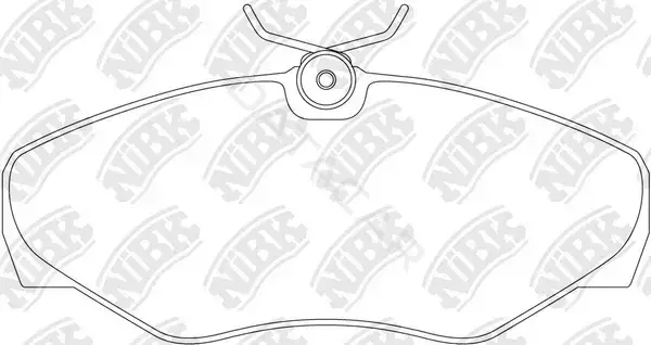 Тормозные колодки NiBK PN0198
