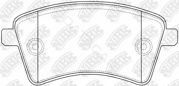 Тормозные колодки NiBK PN0532