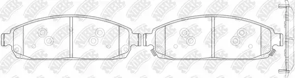 Тормозные колодки NiBK PN8491