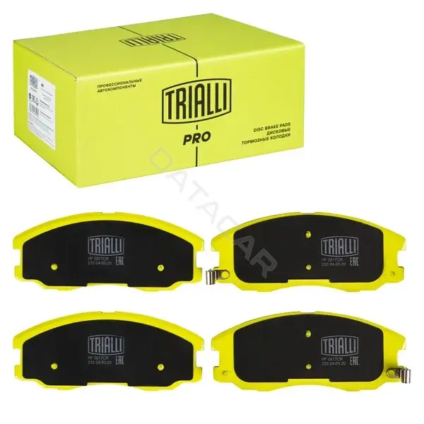 Тормозные колодки TRIALLI PF0517CR