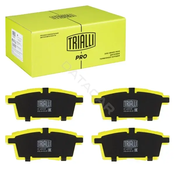 Тормозные колодки TRIALLI PF4051CR