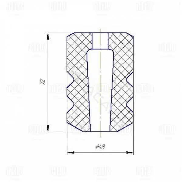 Крепление глушителя TRIALLI BC0184
