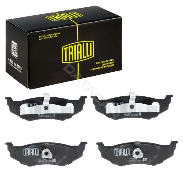 Тормозные колодки TRIALLI PF2260