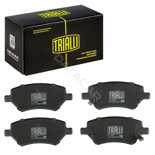 Тормозные колодки TRIALLI PF2222