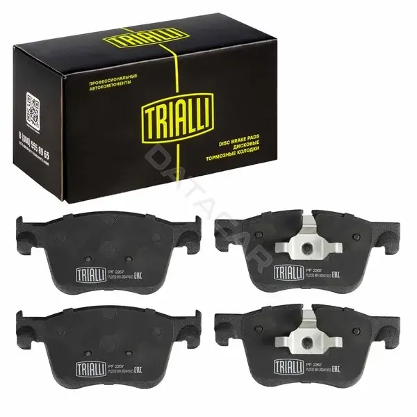 Тормозные колодки TRIALLI PF2267