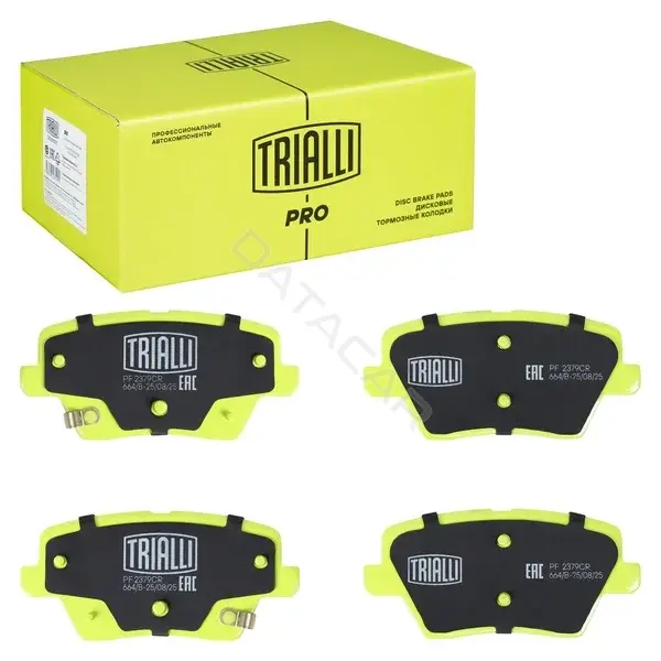 Тормозные колодки TRIALLI PF2379CR