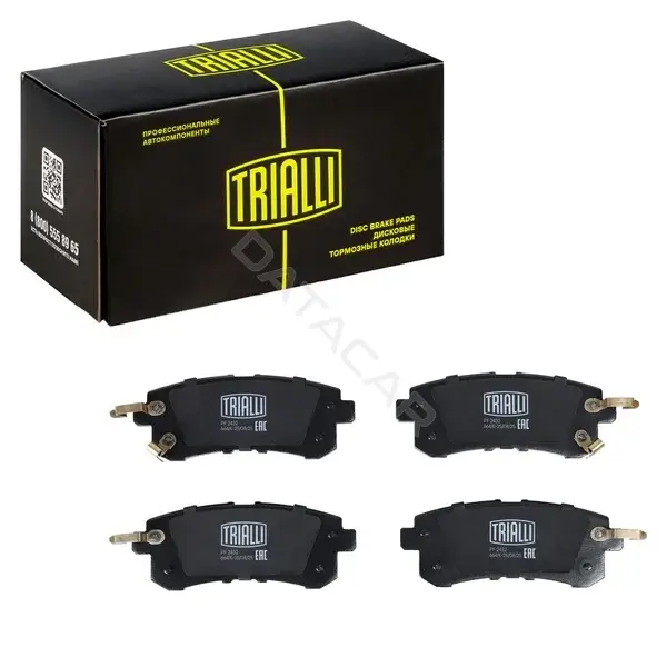 Тормозные колодки TRIALLI PF2432