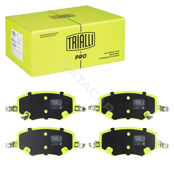 Тормозные колодки TRIALLI PF2328CR