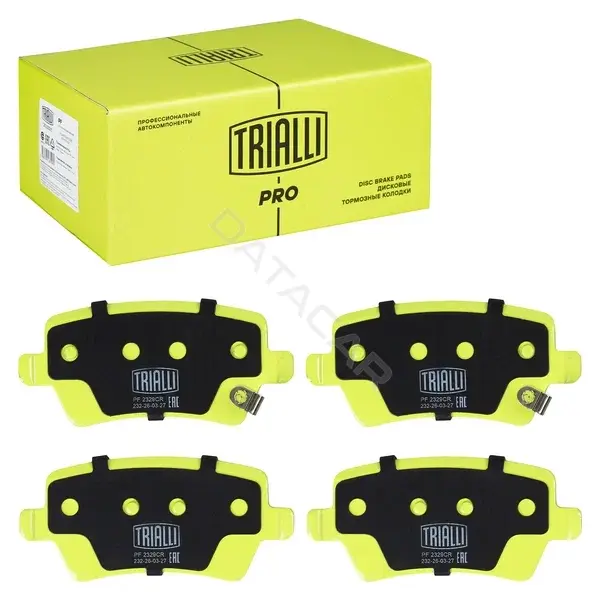 Тормозные колодки TRIALLI PF2329CR