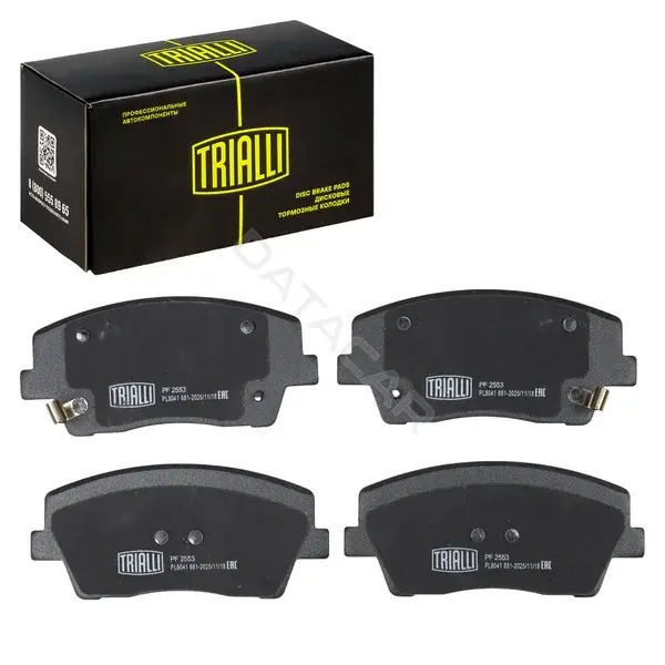 Тормозные колодки TRIALLI PF2553