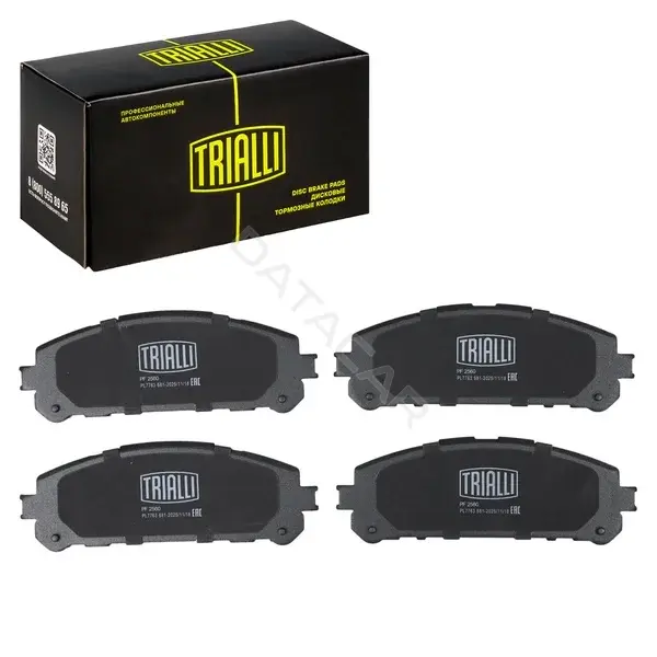 Тормозные колодки TRIALLI PF2560