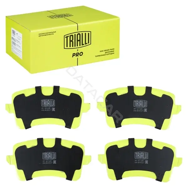 Тормозные колодки TRIALLI PF1811CR