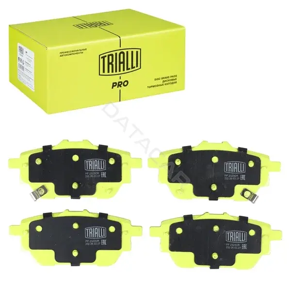 Тормозные колодки TRIALLI PF2323CR