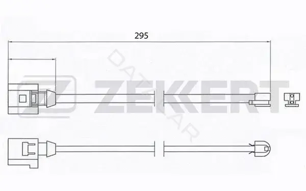 Датчик износа тормозных колодок ZEKKERT BS-8022