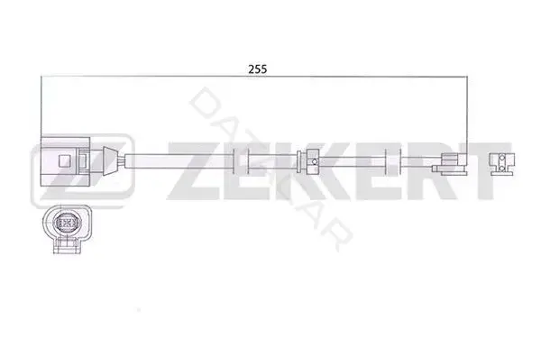 Датчик износа тормозных колодок ZEKKERT BS-8044