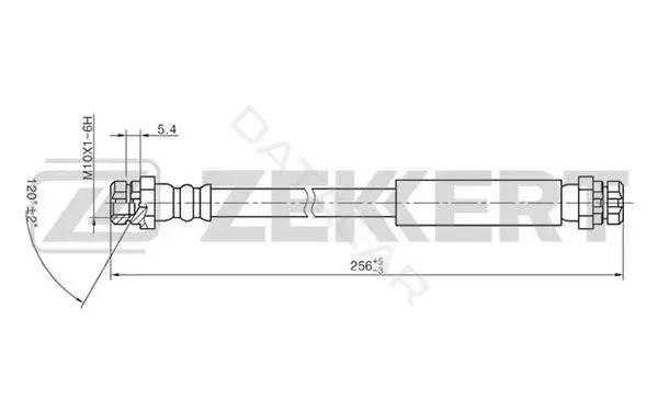 Тормозные шланги ZEKKERT BS-9009