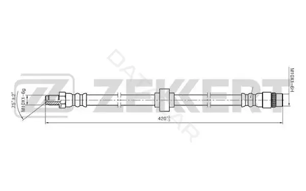 Тормозные шланги ZEKKERT BS-9225