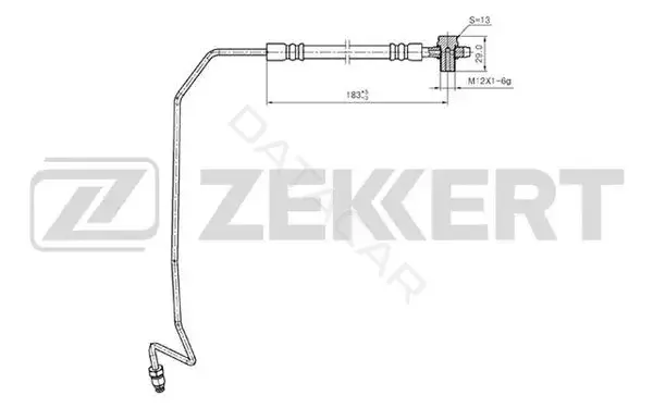 Тормозные шланги ZEKKERT BS-9244