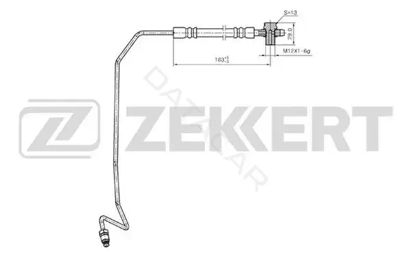 Тормозные шланги ZEKKERT BS-9245