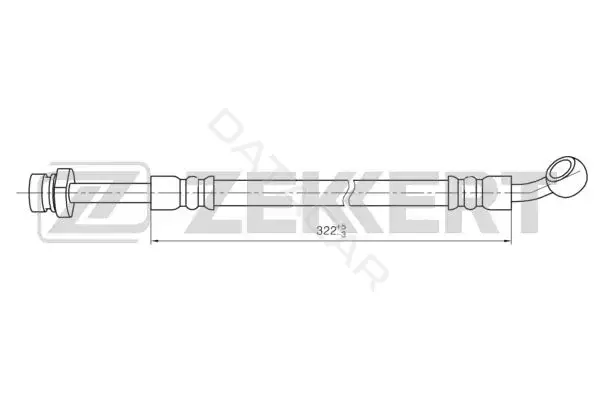 Тормозные шланги ZEKKERT BS-9471