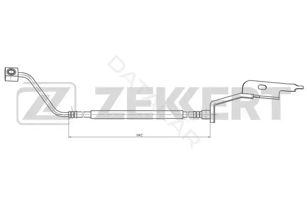 Тормозные шланги ZEKKERT BS-9486