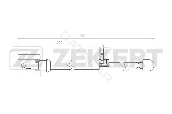 Датчик износа тормозных колодок ZEKKERT BS-8085