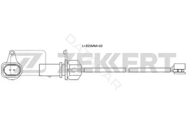 Датчик износа тормозных колодок ZEKKERT BS-8125