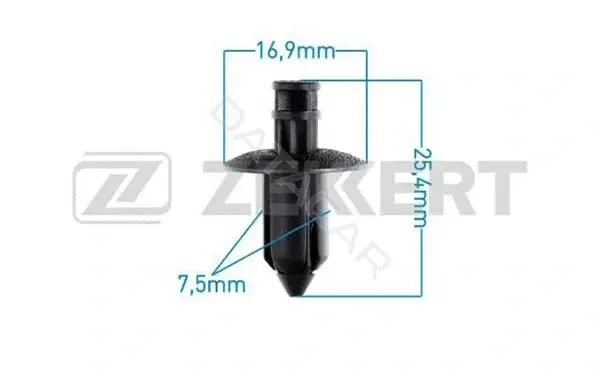 Клипса молдинга ZEKKERT BE-1028