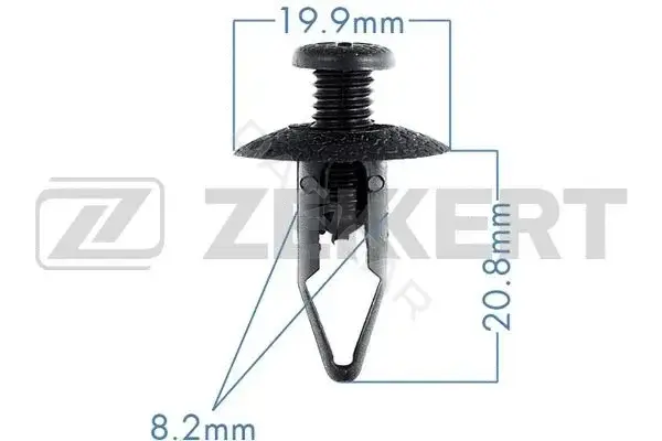 Клипса молдинга ZEKKERT BE-1345