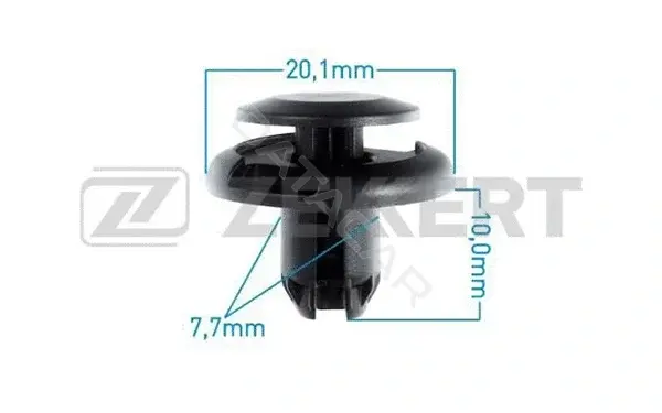 Клипса молдинга ZEKKERT BE-1385
