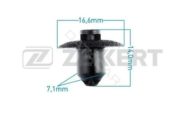 Клипса молдинга ZEKKERT BE-1641