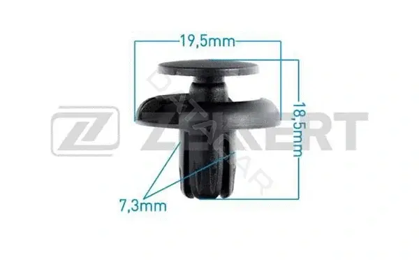 Клипса молдинга ZEKKERT BE-1709