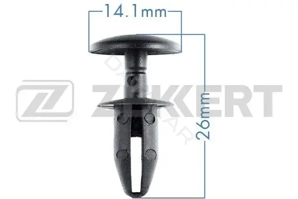 Клипса молдинга ZEKKERT BE-2698