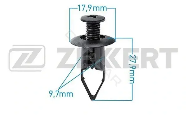Клипса молдинга ZEKKERT BE-2760