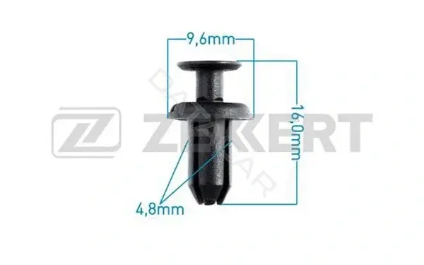 Клипса молдинга ZEKKERT BE-2766