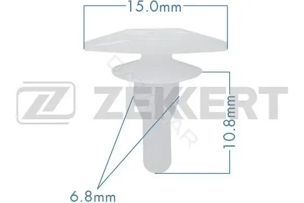 Клипса молдинга ZEKKERT BE-2812