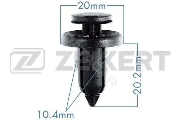 Клипса молдинга ZEKKERT BE-3010