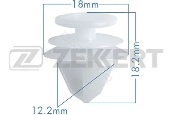 Клипса молдинга ZEKKERT BE-3063