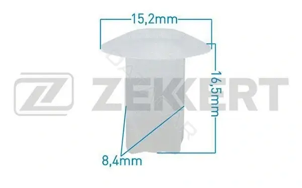Клипса молдинга ZEKKERT BE-3104